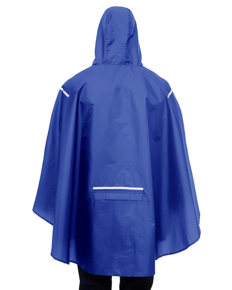 Team 365 Adult Zone Protect Packable Poncho Mens Apparel Jackets & Vests