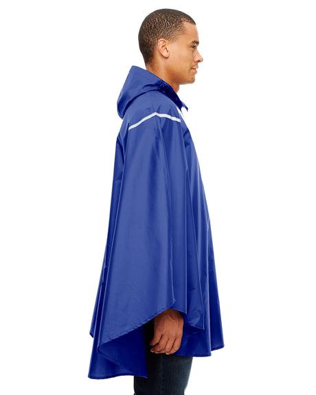 Team 365 Adult Zone Protect Packable Poncho Mens Apparel Jackets & Vests