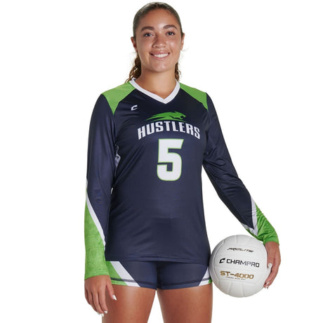 Custom Long Sleeve Volleyball Jersey Team Volleyball Jerseys