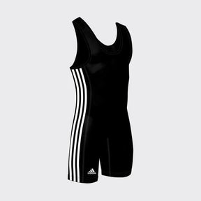 adidas Youth 3 Stripes Wrestling Singlet-1