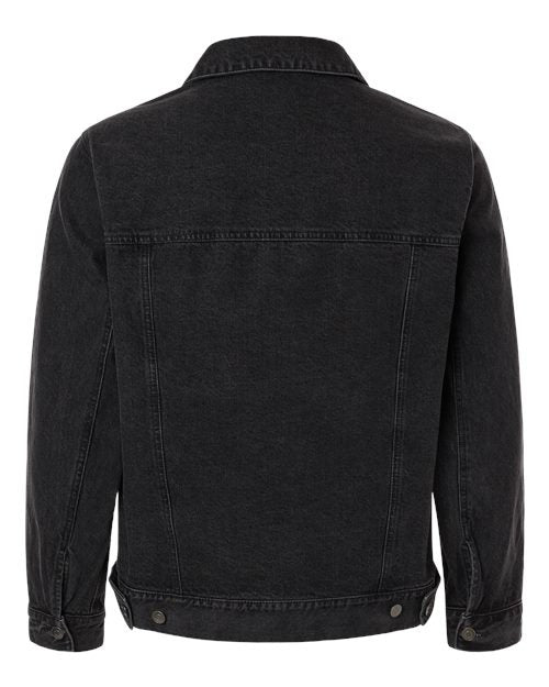 Harriton Men's Cooper Denim Jacket-2