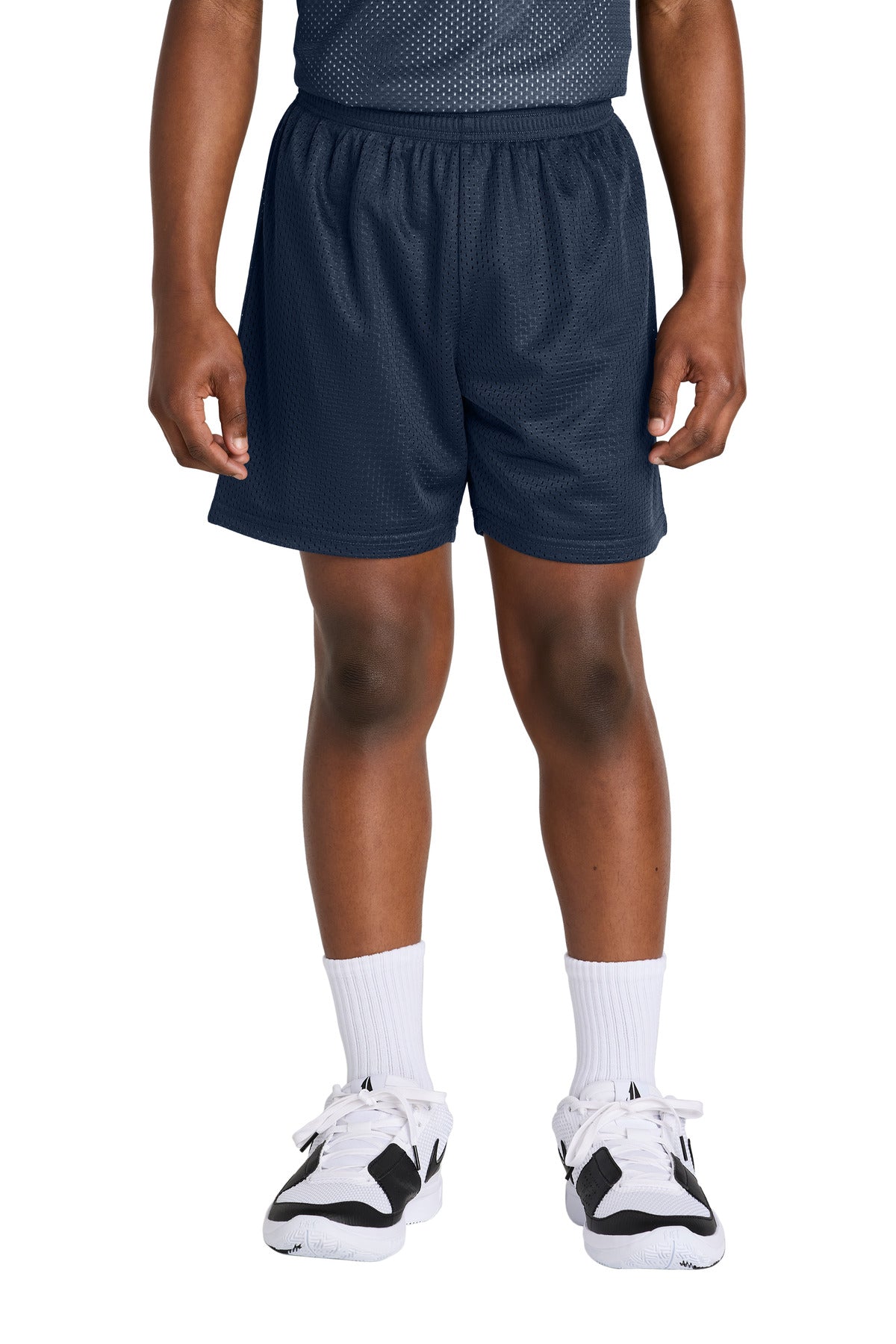 Sport-Tek Youth PosiCharge Mesh 5" Short Youth Apparel Activewear