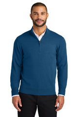 Port Authority Men's Easy Care 1/4-Zip Sweater Mens Apparel Shirts & Tops