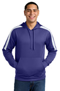 Sport-Tek Men's Sport-Wick Fleece United Pullover Hoodie Mens Apparel Shirts & Tops