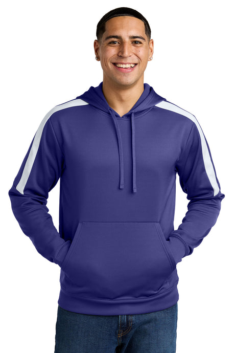 Sport-Tek Men's Sport-Wick Fleece United Pullover Hoodie Mens Apparel Shirts & Tops