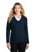 Port Authority Women's Easy Care V-Neck Sweater Womens Apparel Shirts & Tops