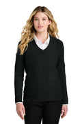 Port Authority Women's Easy Care V-Neck Sweater Womens Apparel Shirts & Tops