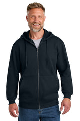 CornerStone Tough Fleece Full-Zip Hoodie CSF631 Mens Apparel Shirts & Tops