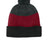 Port Authority Cozy Striped Pom Beanie C979 Mens Apparel Hat & Caps