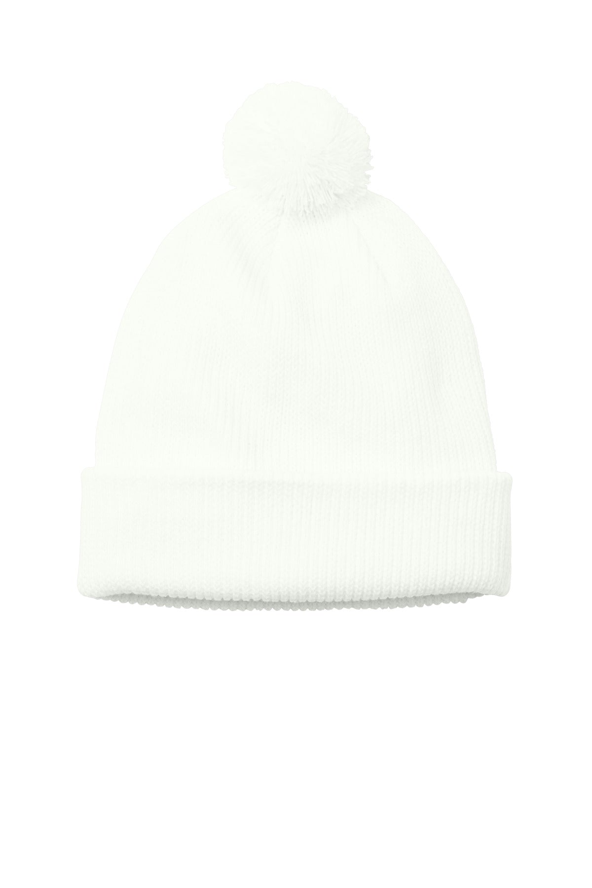 Port Authority Cozy Pom Beanie C978 Mens Apparel Hat & Caps