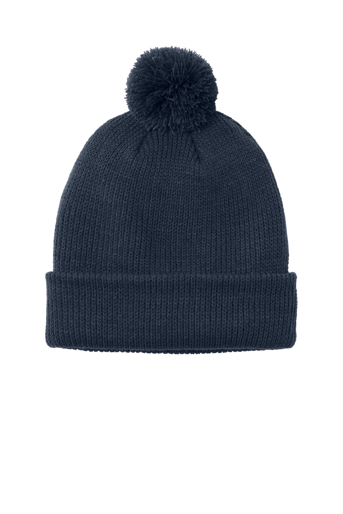 Port Authority Cozy Pom Beanie C978 Mens Apparel Hat & Caps