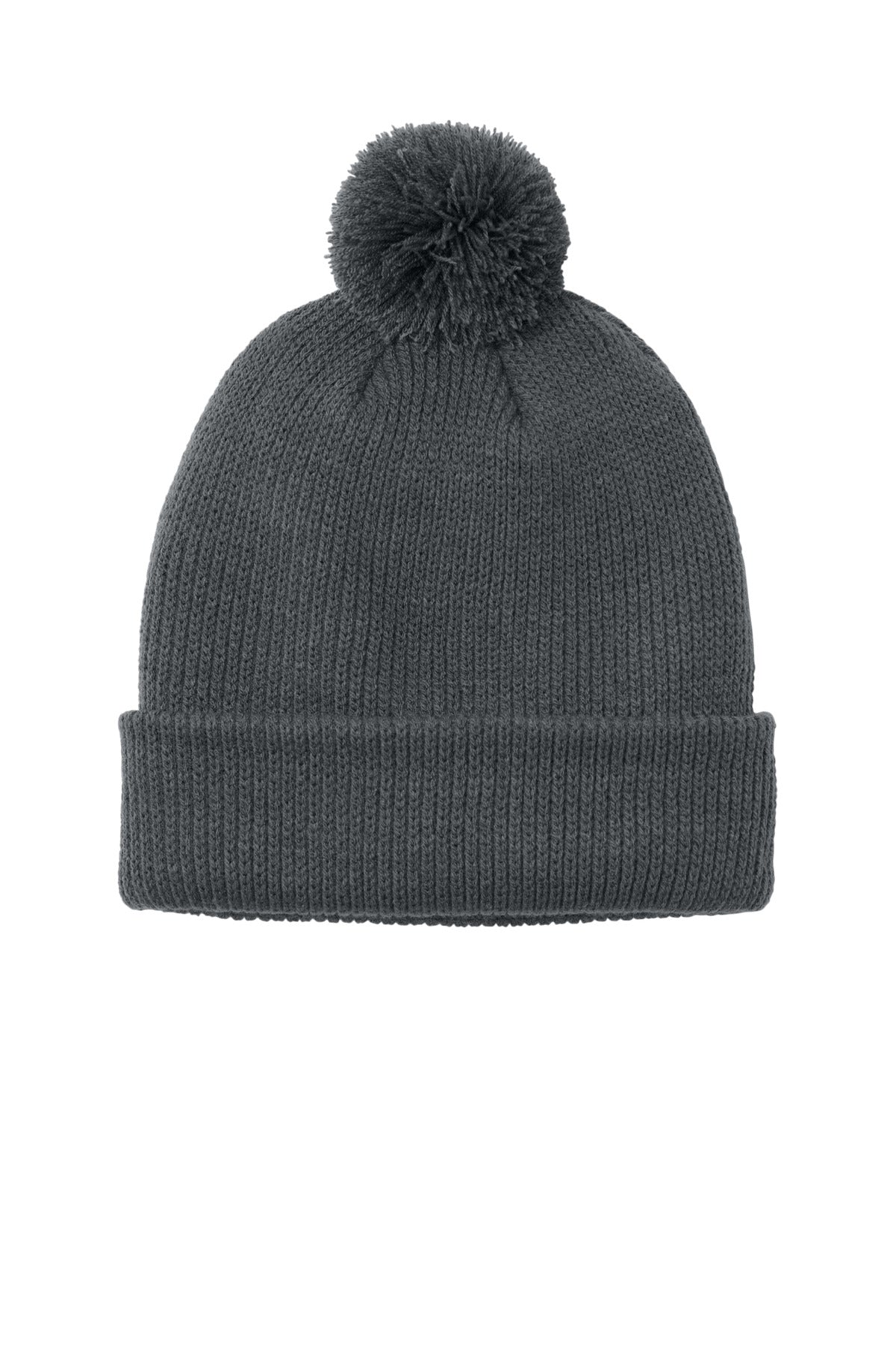 Port Authority Cozy Pom Beanie C978 Mens Apparel Hat & Caps