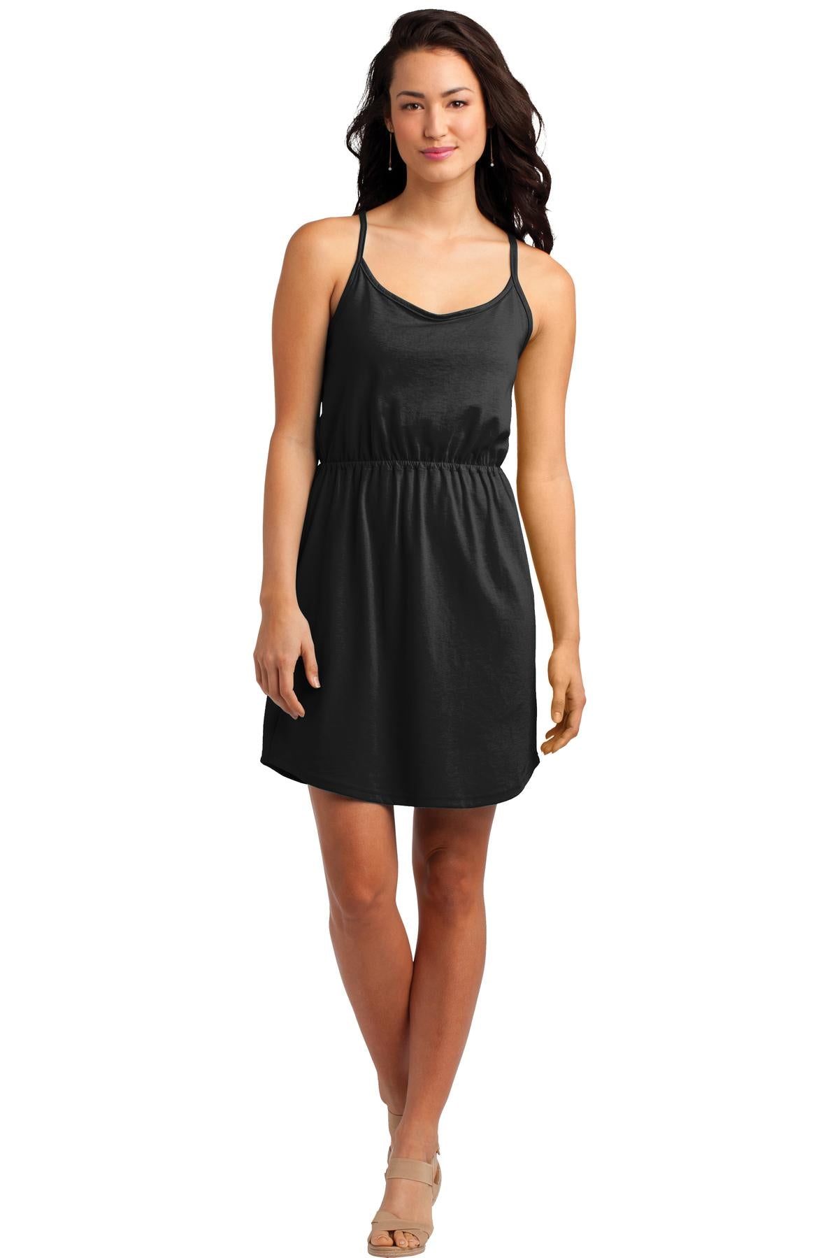 District Juniors Strappy Dress Youth Apparel Dresses