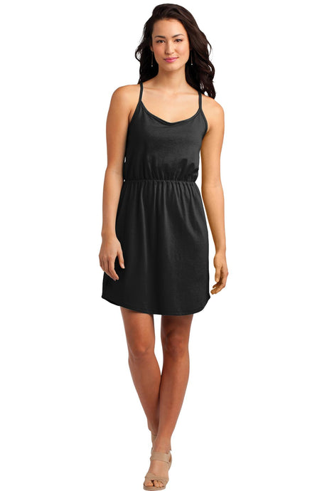District Juniors Strappy Dress Youth Apparel Dresses