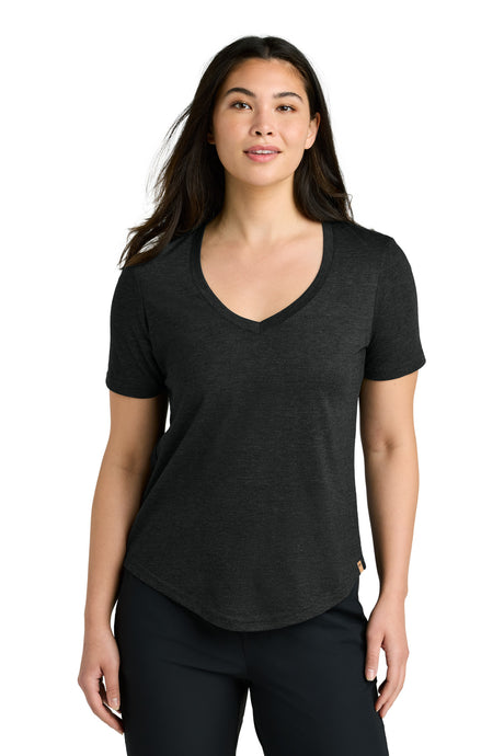 tentree Women's TreeBlend V-Neck T-Shirt TTCW5646 Womens Apparel Shirts & Tops