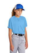 Sport-Tek Youth PosiCharge Competitor 2-Button Henley YST359 Youth Apparel Activewear