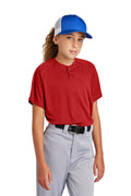 Sport-Tek Youth PosiCharge Competitor 2-Button Henley YST359 Youth Apparel Activewear