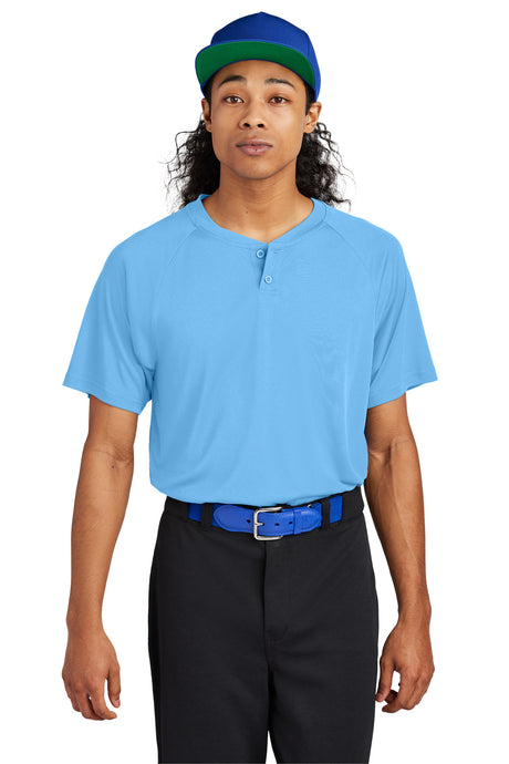 Sport-Tek PosiCharge Competitor 2-Button Henley ST359 Mens Apparel Activewear