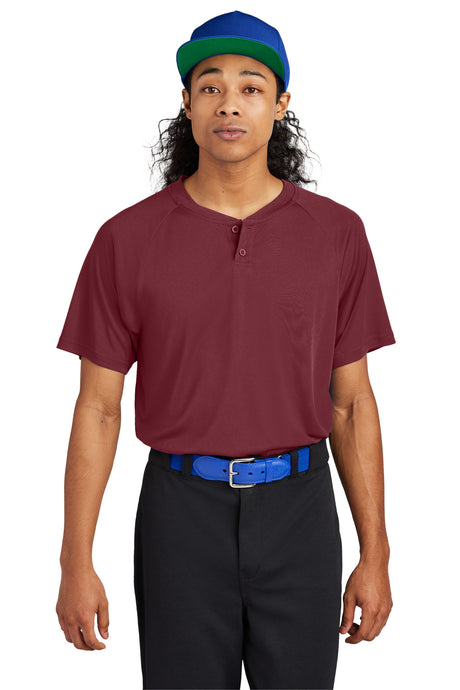 Sport-Tek PosiCharge Competitor 2-Button Henley ST359 Mens Apparel Activewear