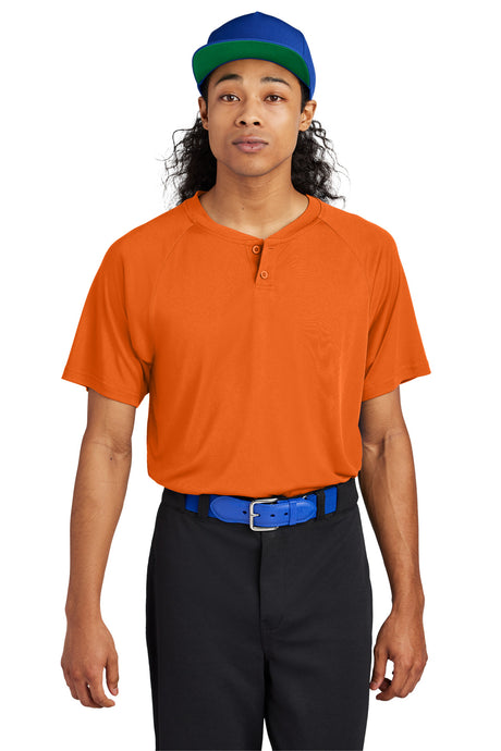 Sport-Tek PosiCharge Competitor 2-Button Henley ST359 Mens Apparel Activewear