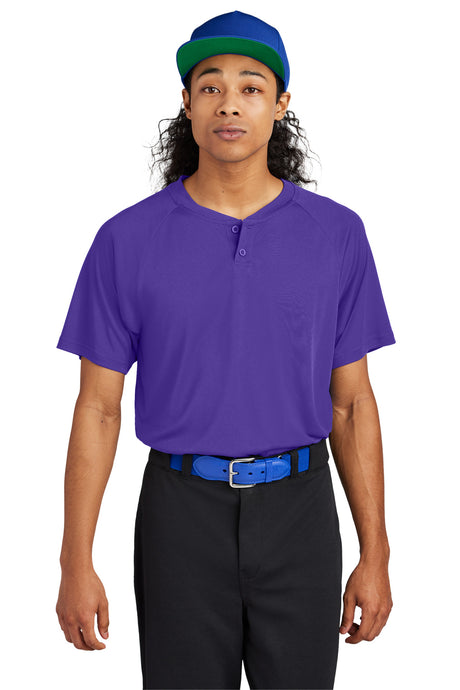 Sport-Tek PosiCharge Competitor 2-Button Henley ST359 Mens Apparel Activewear