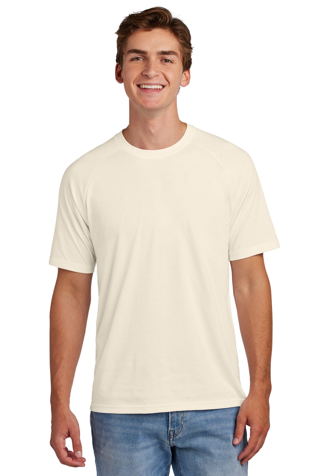 Sport-Tek Halftime Raglan Tee ST6040 Mens Apparel Shirts & Tops