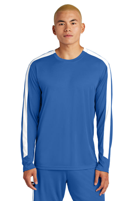 Sport-Tek Competitor United Long Sleeve Crew ST100LS Mens Apparel Activewear