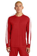 Sport-Tek Competitor United Long Sleeve Crew ST100LS Mens Apparel Activewear