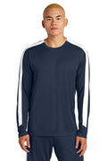 Sport-Tek Competitor United Long Sleeve Crew ST100LS Mens Apparel Activewear