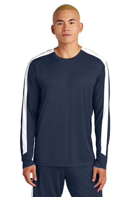 Sport-Tek Competitor United Long Sleeve Crew ST100LS Mens Apparel Activewear