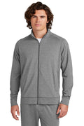 Sport-Tek Men's Sport-Wick Stretch Full-Zip Cadet Jacket Mens Apparel Sweatshirts & Fleece
