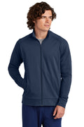 Sport-Tek Men's Sport-Wick Stretch Full-Zip Cadet Jacket Mens Apparel Sweatshirts & Fleece
