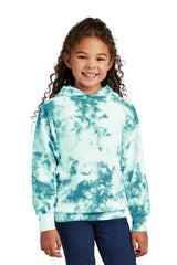 Port & Company Youth Crystal Tie-Dye Pullover Hoodie PC144Y Youth Apparel Shirts & Tops