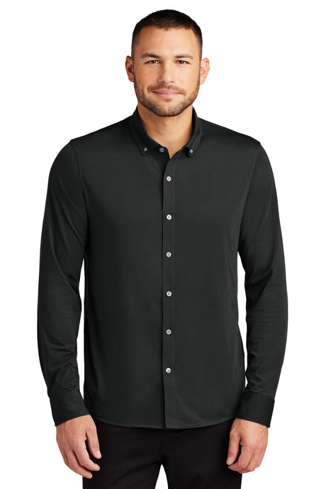 Mercer+Mettle Stretch Jersey Long Sleeve Shirt MM1018 Mens Apparel Shirts & Tops