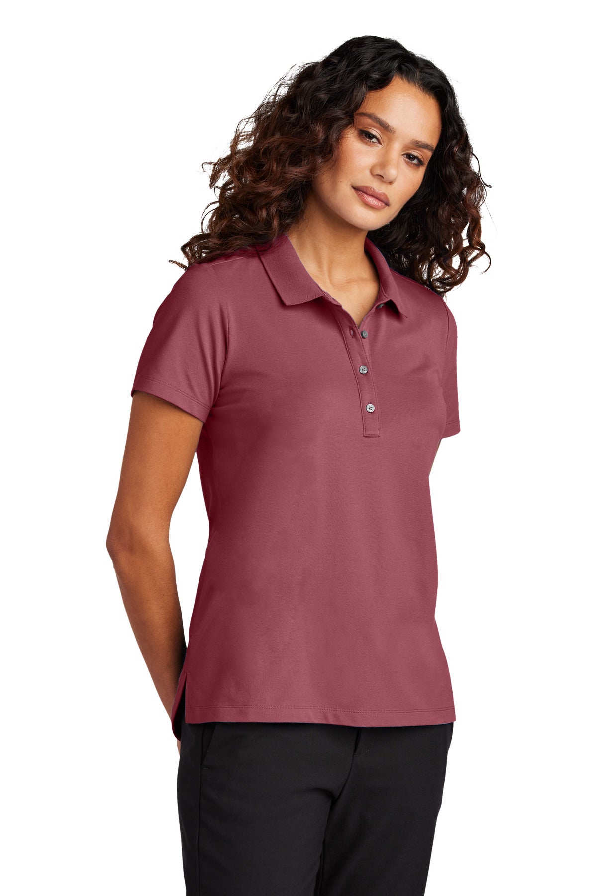 Mercer+Mettle Women's Stretch Pique Polo MM1005 Womens Apparel Shirts & Tops