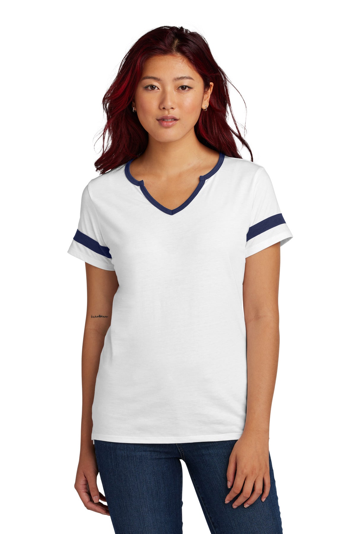 Sport-Tek Women's Halftime Notch Neck Tee LST6041 Womens Apparel Shirts & Tops
