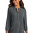 Port Authority Women's 3/4-Sleeve Textured Crepe Tunic LW713 Womens Apparel Shirts & Tops