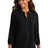 Port Authority Women's 3/4-Sleeve Textured Crepe Tunic LW713 Womens Apparel Shirts & Tops