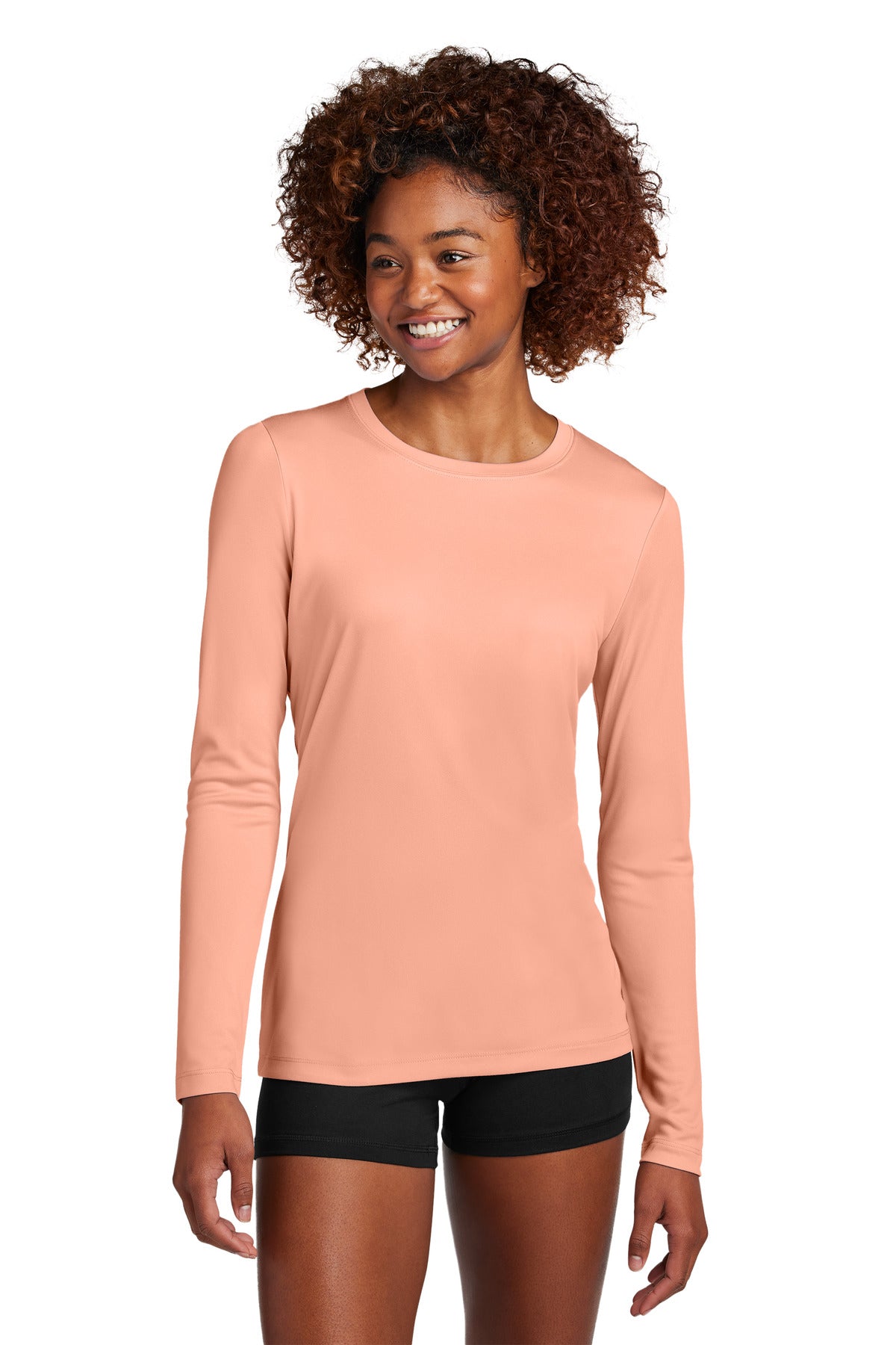 Sport-Tek Women's Posi-UV Pro Long Sleeve LST420LS Womens Apparel Shirts & Tops