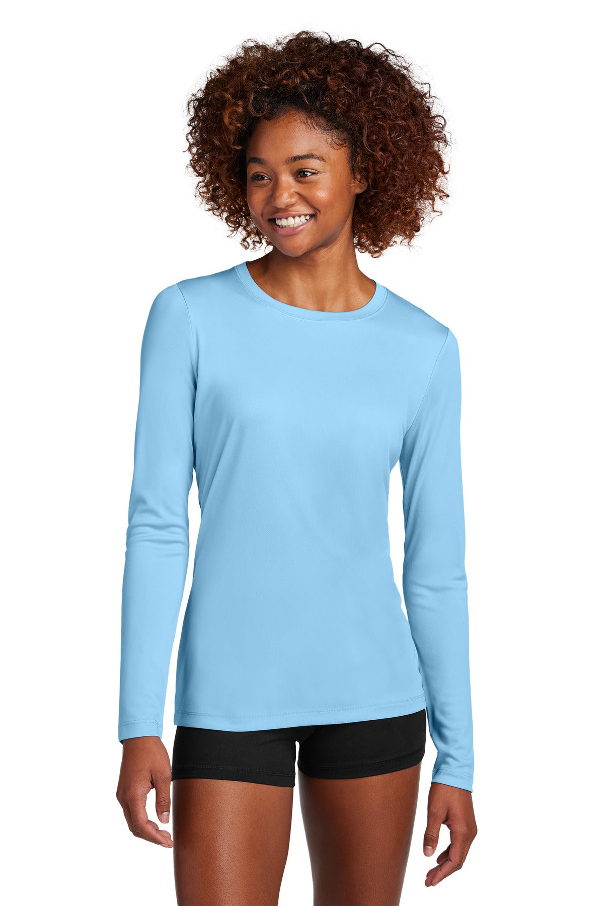Sport-Tek Women's Posi-UV Pro Long Sleeve LST420LS Womens Apparel Shirts & Tops