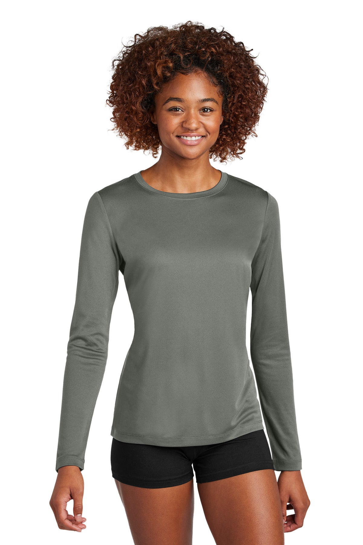 Sport-Tek Women's Posi-UV Pro Long Sleeve LST420LS Womens Apparel Shirts & Tops