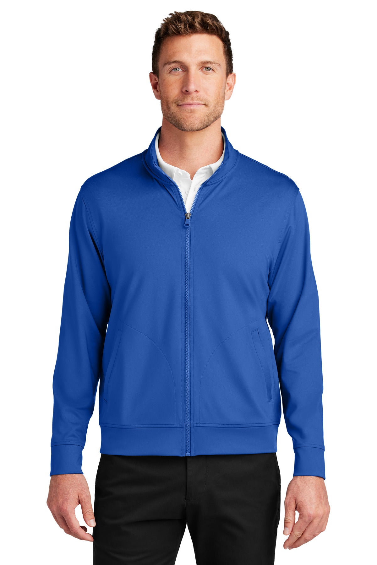 Port Authority C-FREE Double Knit Full-Zip K881 Mens Apparel Shirts & Tops