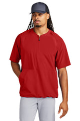 Sport-Tek Men's Repeat 1/2-Zip Short Sleeve Jacket JST489 Mens Apparel Jackets & Vests