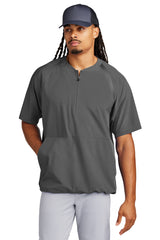 Sport-Tek Men's Repeat 1/2-Zip Short Sleeve Jacket JST489 Mens Apparel Jackets & Vests