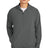 Sport-Tek Men's Repeat 1/2-Zip Long Sleeve Hooded Jacket JST488 Mens Apparel Jackets & Vests