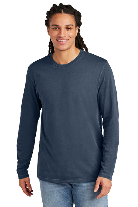 District Wash Long Sleeve Tee DT2103 Mens Apparel Shirts & Tops