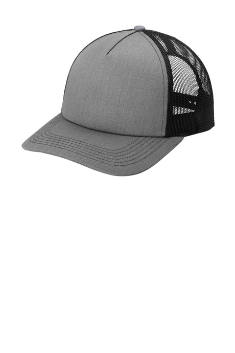 Port Authority Low-Profile Snapback 5-Panel Trucker Cap C115LP Unisex Apparel Hat & Caps