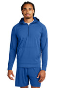 Sport-Tek Sport-Wick Stretch 1/2-Zip Hoodie ST856 Mens Apparel Shirts & Tops