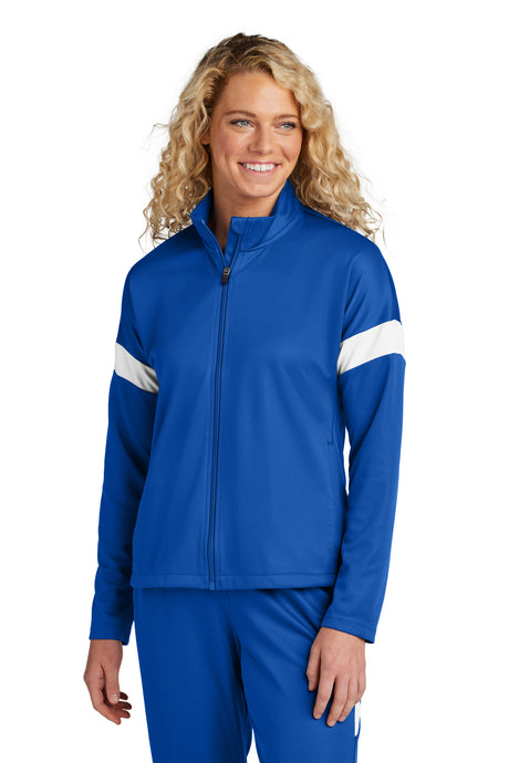 Sport-Tek Women's Travel Full-Zip Jacket LST800 Womens Apparel Activewear