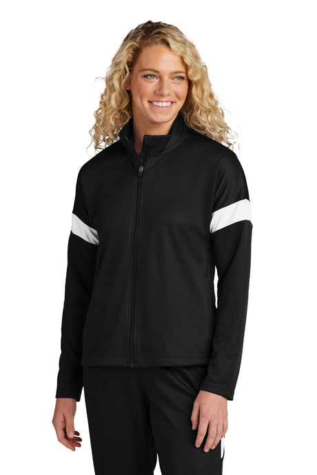 Sport-Tek Women's Travel Full-Zip Jacket LST800 Womens Apparel Activewear